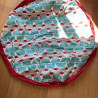 Sacco porta giochi e tappeto 2 in 1 play&go nuovo