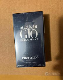 Profumo Acqua di Gio Profondo