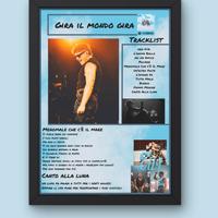 Poster o quadretto A4 Olly Album
