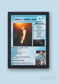 Poster o quadretto A4 Olly Album
