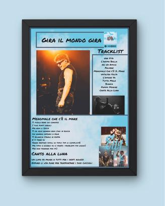 Poster o quadretto A4 Olly Album