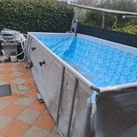Piscina bestway completa 5,50x 2,70 mt.