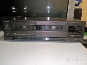 Technics RS-T130 LETTORE Doppia Cassetta anno 1988