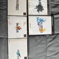 Final fantasy VII - VIII - IX - X -  XIII Jap