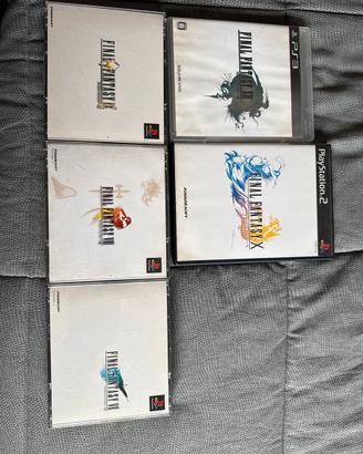 Final fantasy VII - VIII - IX - X -  XIII Jap