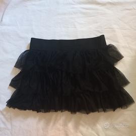 Minigonna Zara nera taglia S