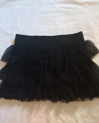Minigonna Zara nera taglia S