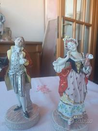 Statuette ceramica '700 Veneziano