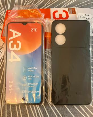 Telefono Android ZTE Blade A34 64Gb + 8Gb RAM