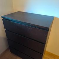 Cassettiera Ikea Malm quattro cassetti