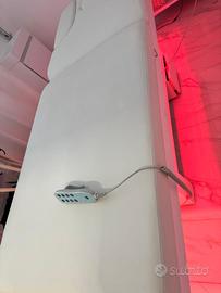Lettino estetico elettrico riscaldato con LED