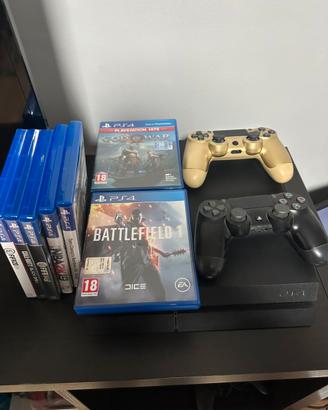 PS4 500GB + 2 Controller + 7 Giochi
