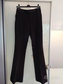 Pantaloni a zampa neri calliope