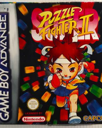 Super Puzzle Fighter 2 Game Boy Advance GBA