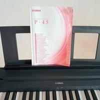 Tastiera Yamaha P45B contrasti pesati