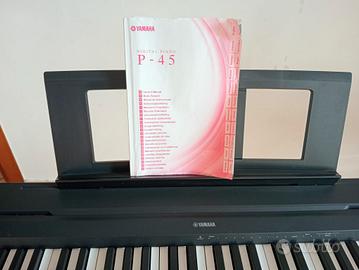 Tastiera Yamaha P45B contrasti pesati