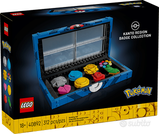 Set lego Pokemon 40892 medaglie di kanto