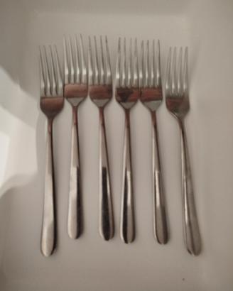 set posate Ikea in acciaio 