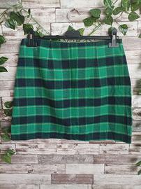 MINI GONNA SCOZZESE VERDE TG. L