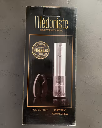 Cavatappi elettrico ricaricabile L’Hedoniste