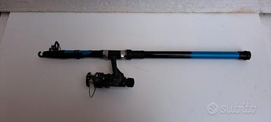 Canna da pesca con Mulinello telescopica Geologic