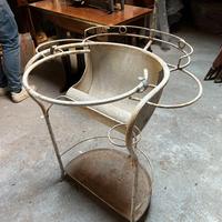 Antico lavabo da camera bianco - Inizio '900