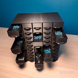 Fynex | Cassettina 3D con resistenze e diodi led