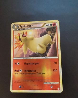 POKEMON TGC Typhlosion 32/123 Reverse Holo - LP