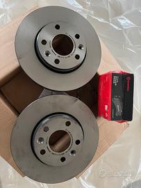 Dischi pastiglie anteriori brembo dacia duster