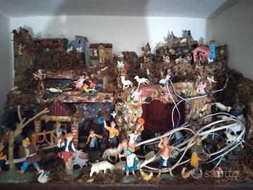 Presepe Napoletano Artigianale Vintage