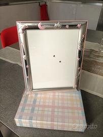 Cornice in argento Bambina