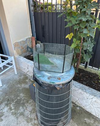 Contenitore per tartarughe e piccoli animali