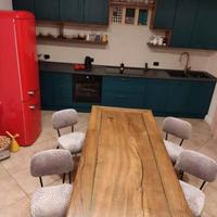 4 sedie in velluto pregiato