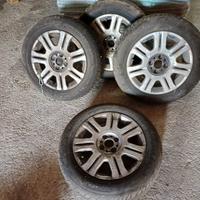 4 RUOTE GOMME PNEUMATICI FIAT IDEA 