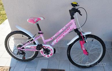 Bicicletta Torpado Bimba T636 Maja Rosa 20" 6V