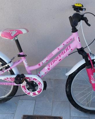 Bicicletta Torpado Bimba T636 Maja Rosa 20" 6V