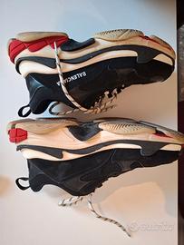 balenciaga triple s , nero