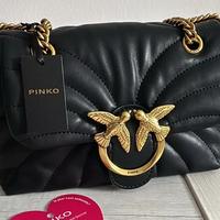 Borsa Pinko nera effetto puff