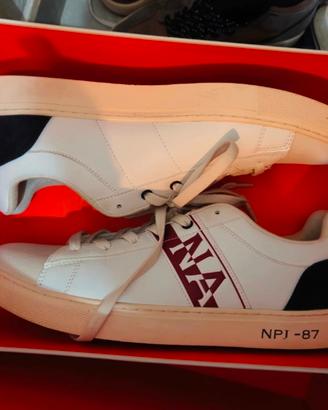 Napapijri Bianche Dettagli Blu/ Rosso 44
