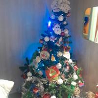 albero di  natale mt 1.50