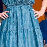 Vestito corto donna di jeans