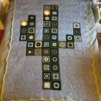 Coperta cactus  uncinetto