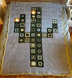 Coperta cactus  uncinetto