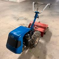 motocoltivatore con trincia 