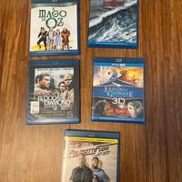 5 Film Bluray (di cui uno 3D)