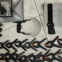 Lotto fotografico Diffusori Flash e morsetti per t