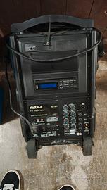 sistema audio portatile 