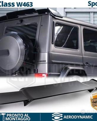 SPOILER per MERCEDES CLASSE G W463 Alettone NERO L