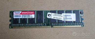 2 Banchi RAM VDATA 512Mb DDR400(3)