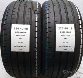 2 GOMME 225 40 18 GOODYEAR A2119